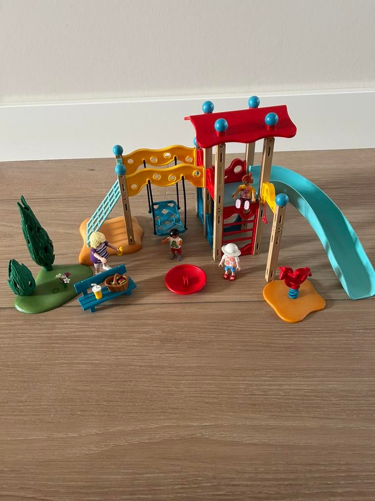 Playmobil Familie Fun grote speeltuin, Kinderen en Baby's, Speelgoed | Playmobil, Ophalen, Zo goed als nieuw