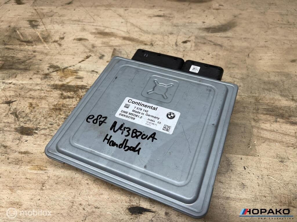 ECU / Motorcomputer BMW 3 serie e9x 7579142 | MSD81.2, Gebruikt, Einsteinlaan 5, rijswijk, Bmw, Ophalen of Verzenden