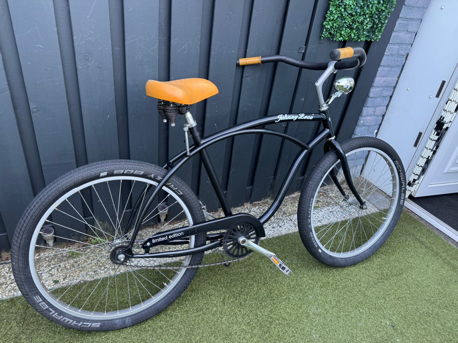 Cruiser fiets Johnny Loco 26 inch, Fietsen en Brommers, Fietsen | Cruisers en Lowriders, Terugtraprem, Staal, Cruiser, Heren