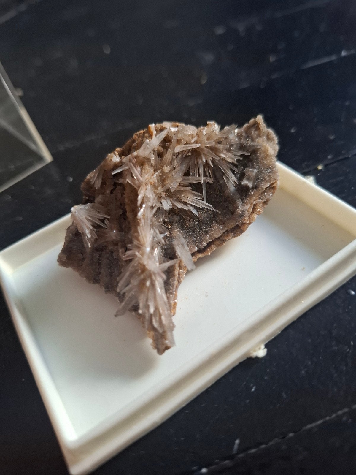 Aragoniet mineraal - Schilpario, Italië, Ophalen of Verzenden