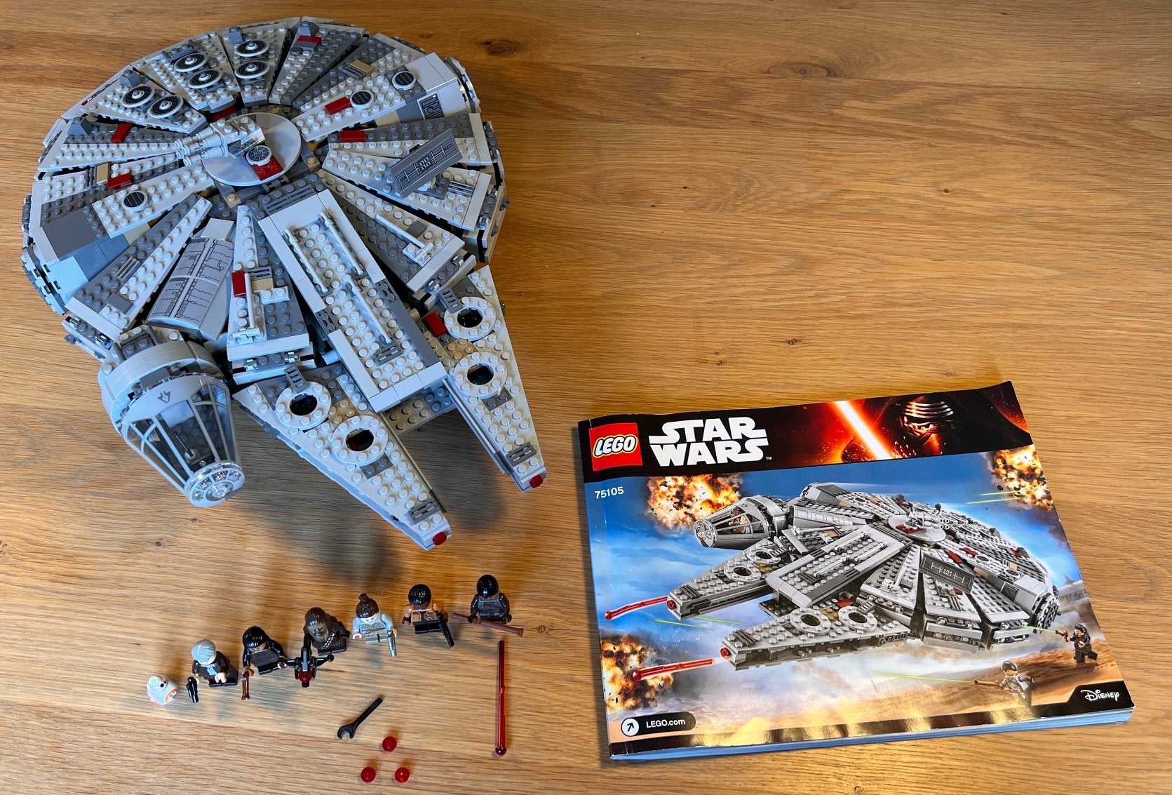 Lego Star Wars Millennium Falcon - 75105 - compleet, Ophalen, Star Wars, Lego, Zo goed als nieuw