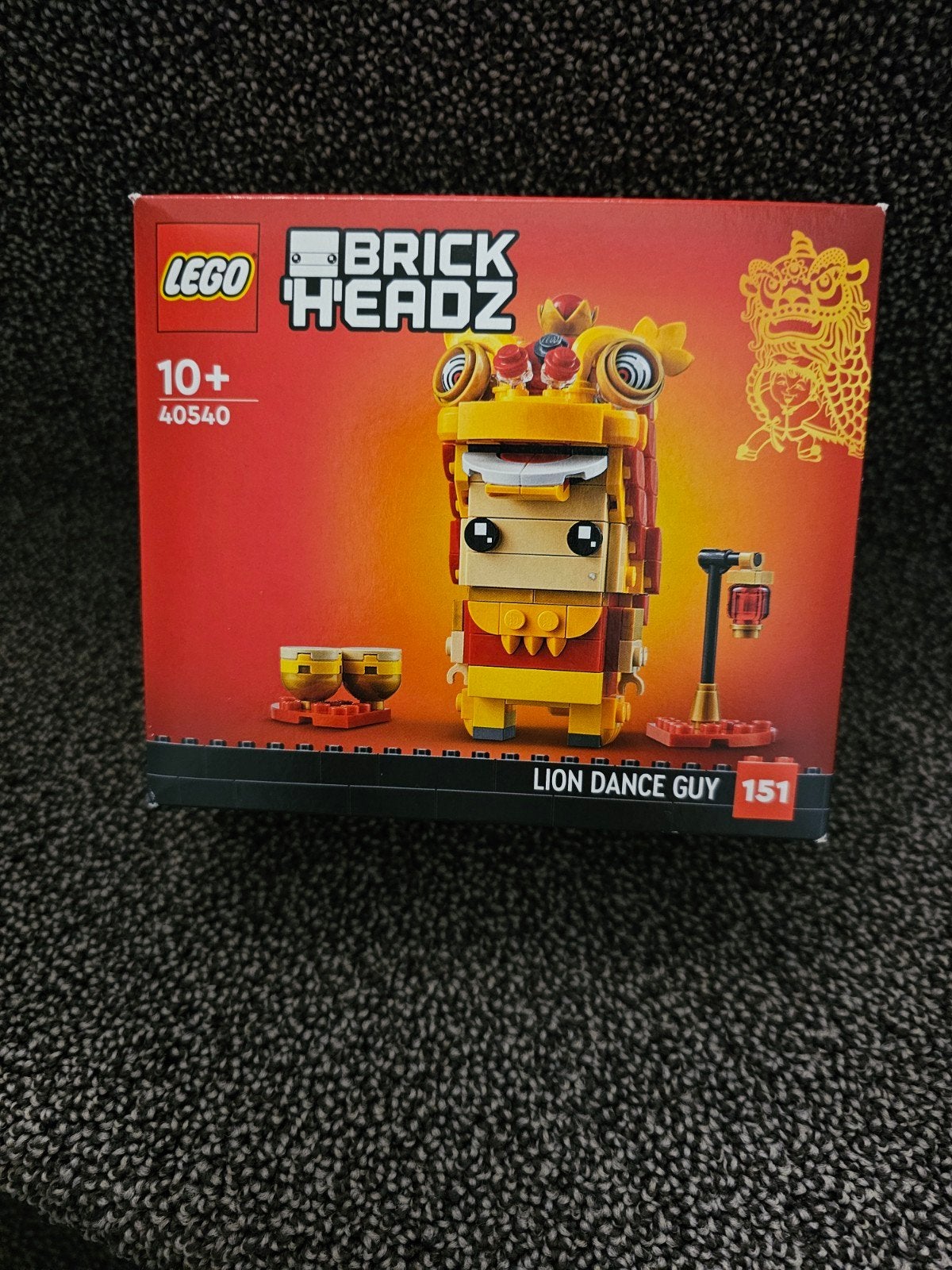 LEGO BrickHeadz 40540 Leeuwendanspop - Nieuw in doos, Inclusief doos, BrickHeadz, Lego, Nieuw