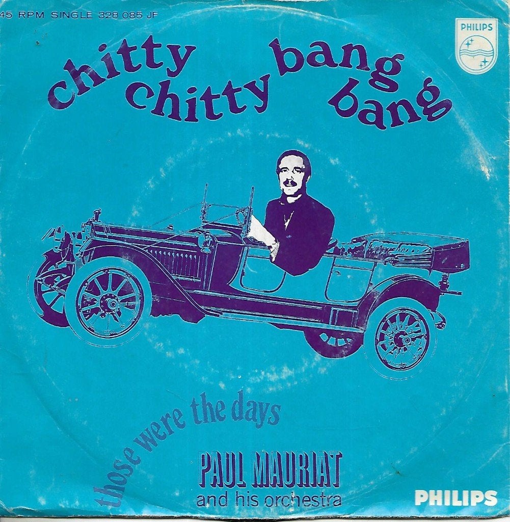 Paul Mauriat - Chitty chitty bang bang, Ophalen of Verzenden, Gebruikt, 7 inch, Pop