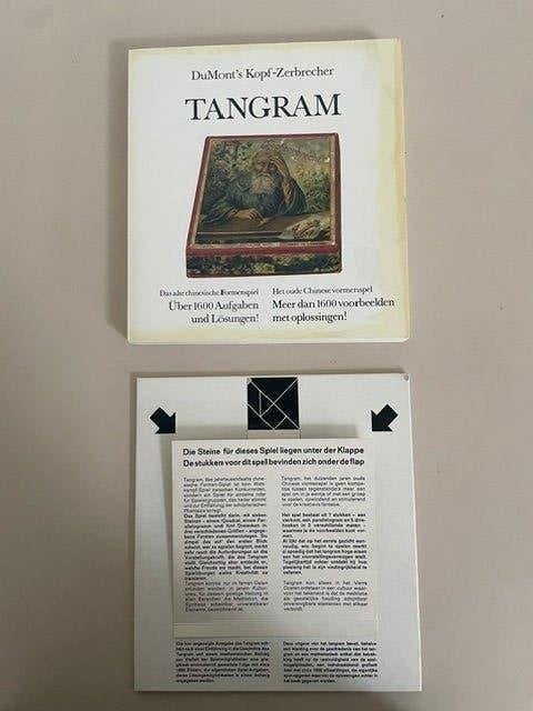 Dumont's Kopf Zerbrecher Vintage Tangram set. Joost Elffers., Ophalen, Minder dan 500 stukjes, Gebruikt, Overige typen