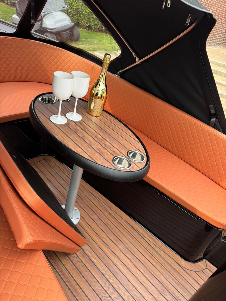 Maassloep 590 honda 20pk nieuw luxe opties, Watersport en Boten, 10 tot 30 pk, Ophalen of Verzenden, Zo goed als nieuw, 3 tot 6 meter