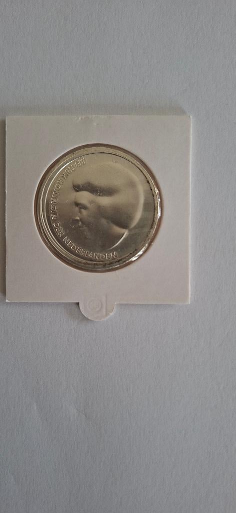 Zilveren Tientje, Koningin Juliana, Zilver, Ophalen of Verzenden, Losse munt