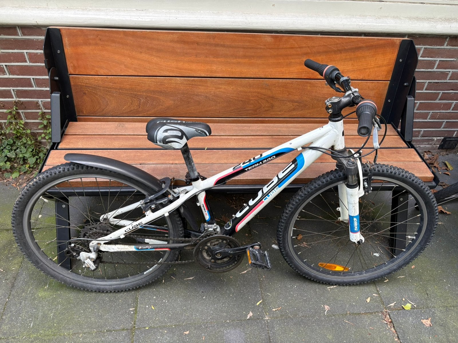 Leuk kinder Klus fietsje, Ophalen, Velgrem, Handrem, Gebruikt