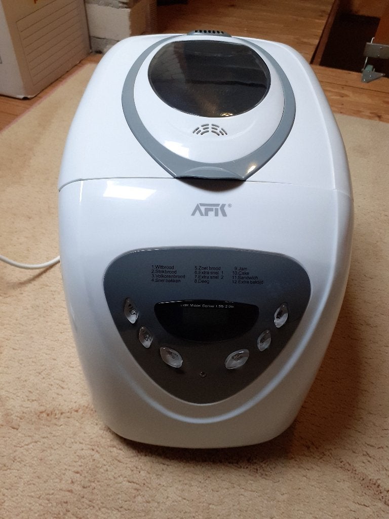 AFK broodbakmachine z.g.a.n., Ophalen, Zo goed als nieuw, Met timer