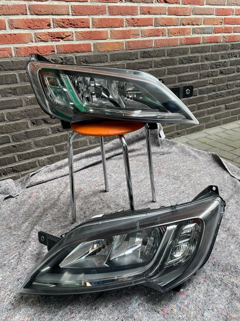 Fiat Ducato koplampen met zwarte behuizing, Auto-onderdelen, Verlichting, Ophalen, Gebruikt, Citroën