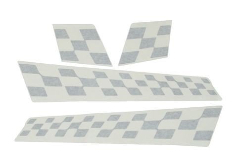 Stickerset Sport Vespa S Mat Zwart 85/B 67327700A2 Blokjes Z, Ophalen of Verzenden