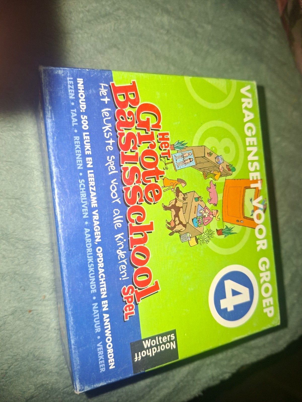 Het grote basisschool spel vragenset groep 4, Kinderen en Baby's, Speelgoed | Educatief en Creatief, Ophalen of Verzenden