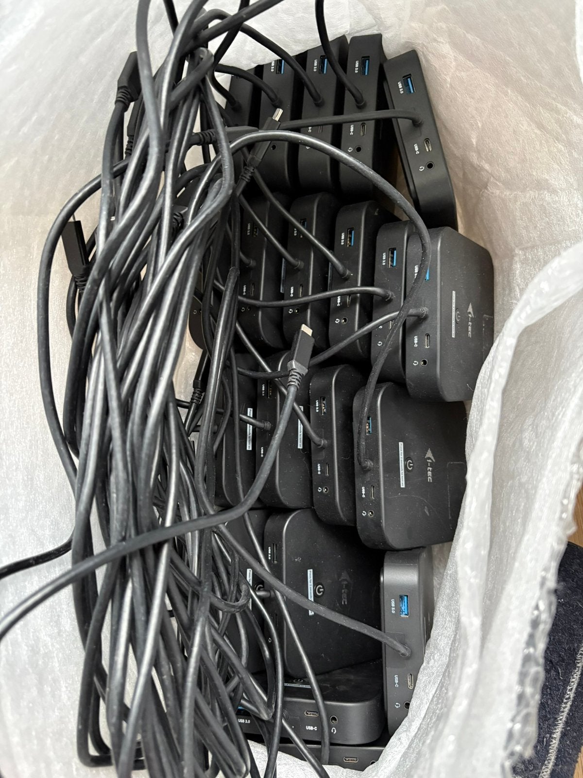 BULK: 20 itec docking stations, Computers en Software, Dockingstations, Ophalen of Verzenden, Zo goed als nieuw, Docking station