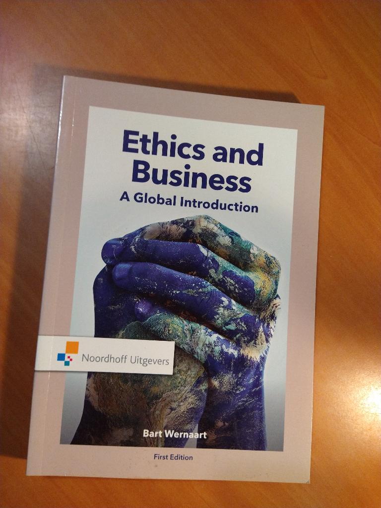 Wernaart, Bart. Ethics and Business. A global introduction, Boeken, Ophalen of Verzenden, Alpha, Zo goed als nieuw, HBO