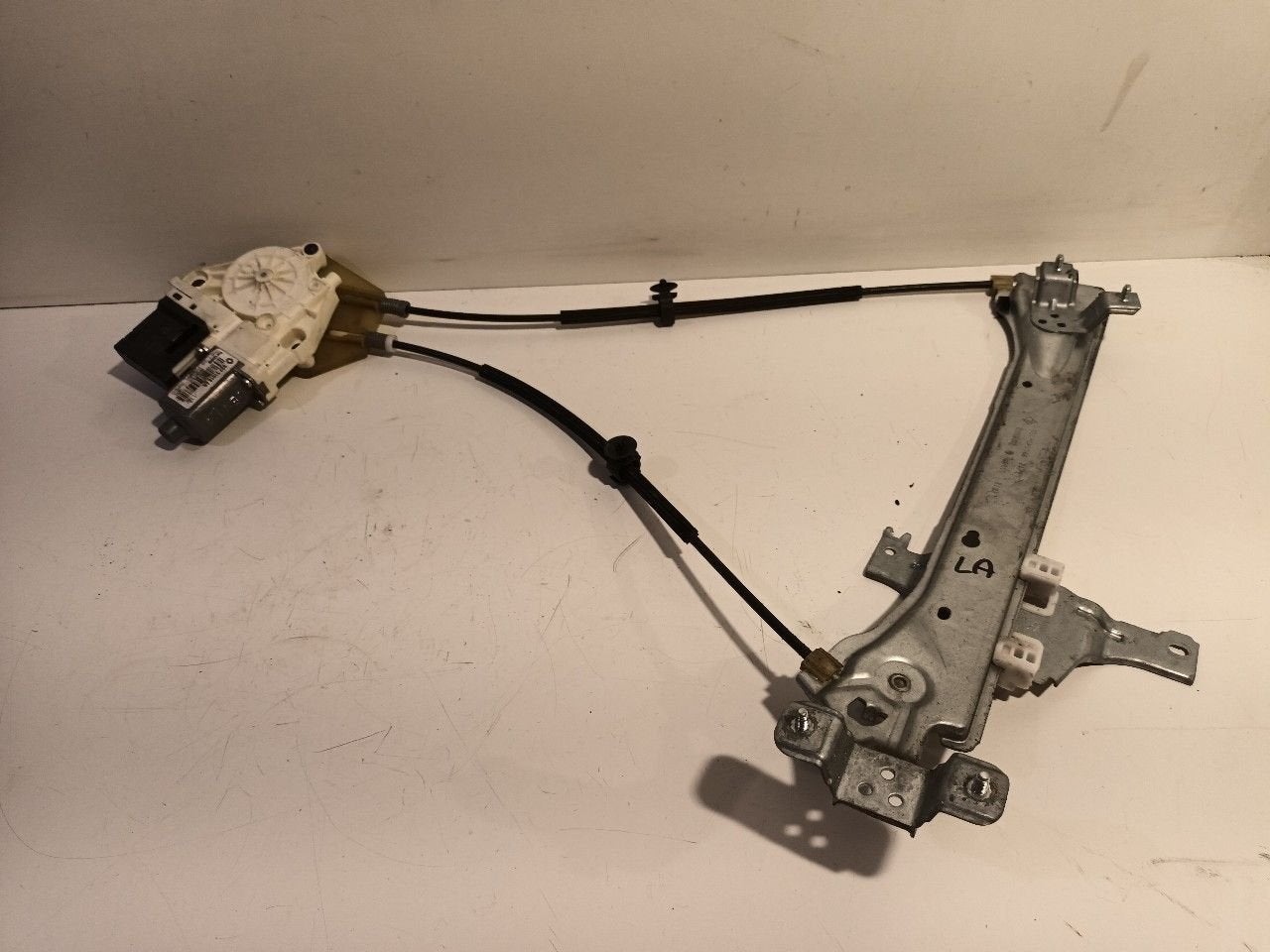 Raammechaniek elektrisch links achter Renault Mégane, Onderdelen@venauto.nl, Van der Ven Autorecycling B.V., Gebruikt, Ettenseweg 76, 4706 PB Roosendaal, The Netherlands