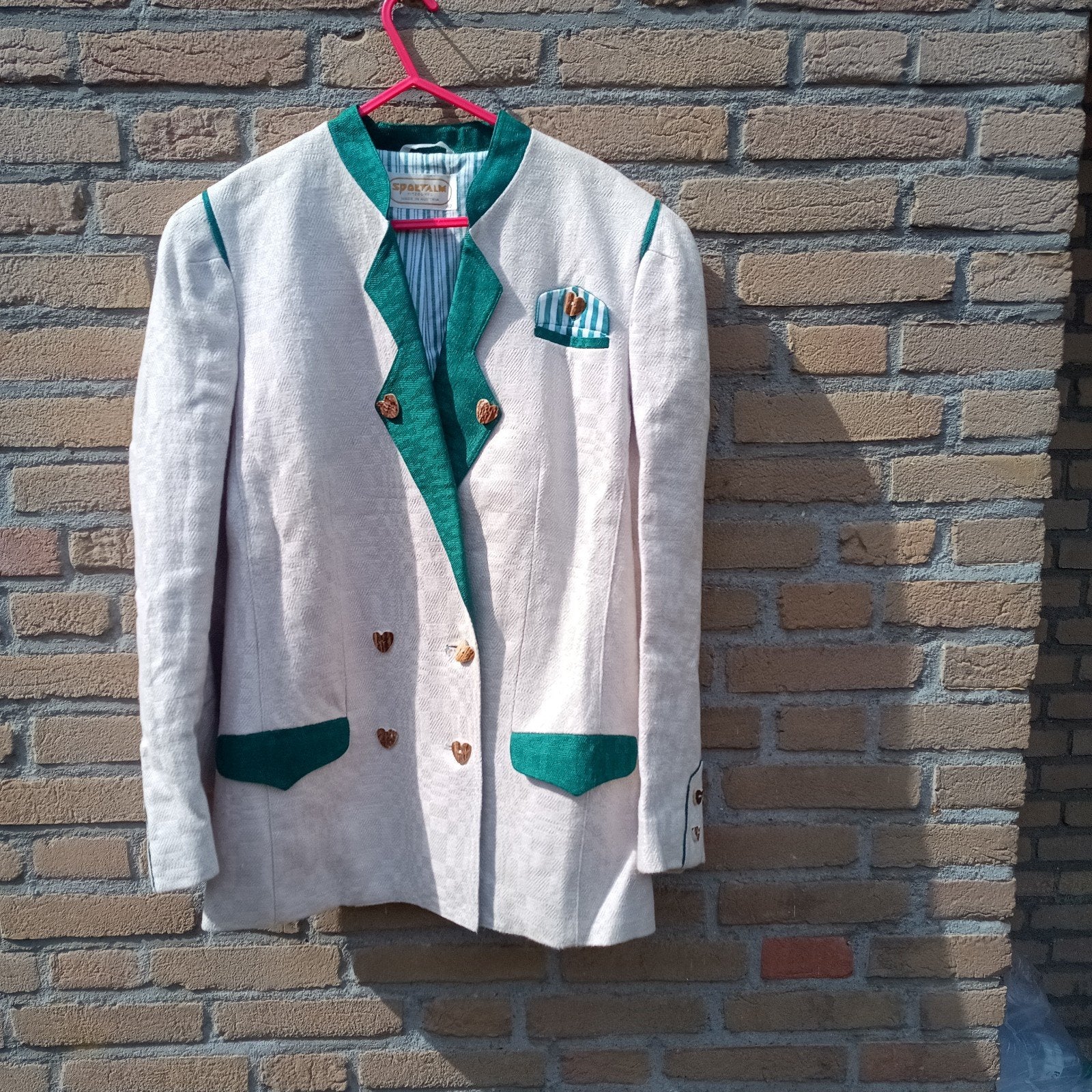 Dirndl jasje 42 Sportalm zgan linnenlook Oktoberfest, Kleding | Dames, Carnavalskleding en Feestkleding, Ophalen of Verzenden