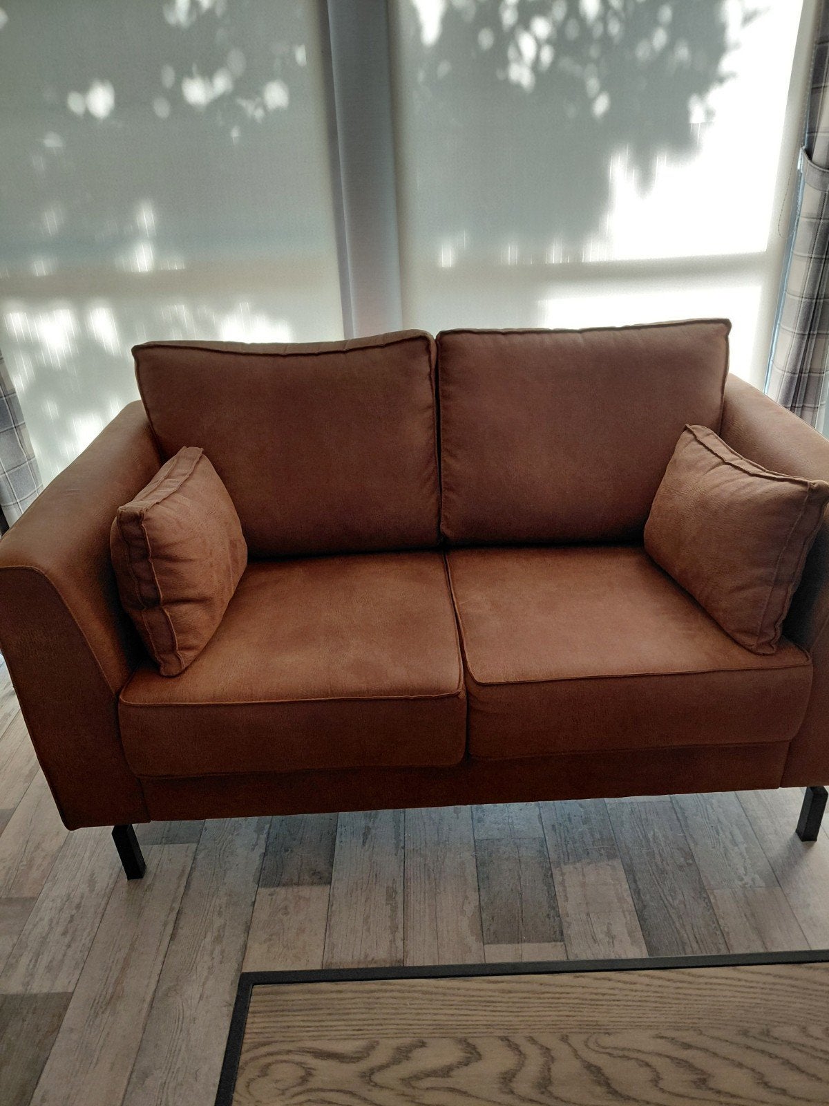 Tweezitsbank, Ophalen, Gebruikt, 150 tot 200 cm, Tweepersoons