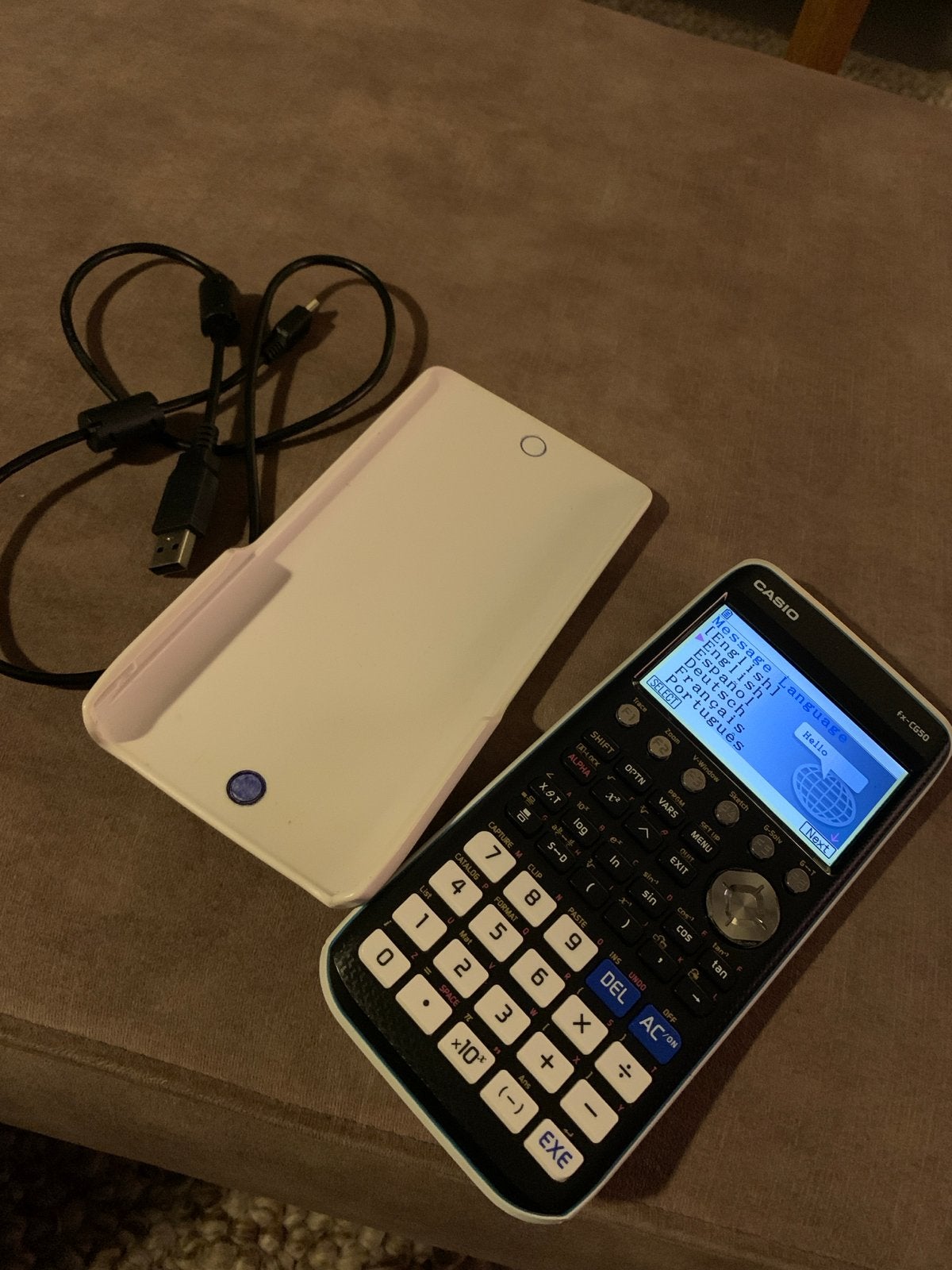 Grafische rekenmachine Casio fx-CG50, Ophalen of Verzenden, Grafische rekenmachine, Zo goed als nieuw