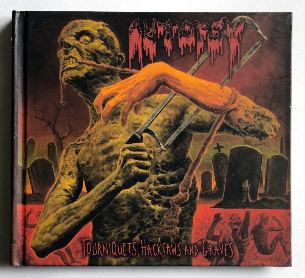 Autopsy - Tourniquets, Hacksaws And Graves CD digibook, Gebruikt, Verzenden, Speciale editie, Album
