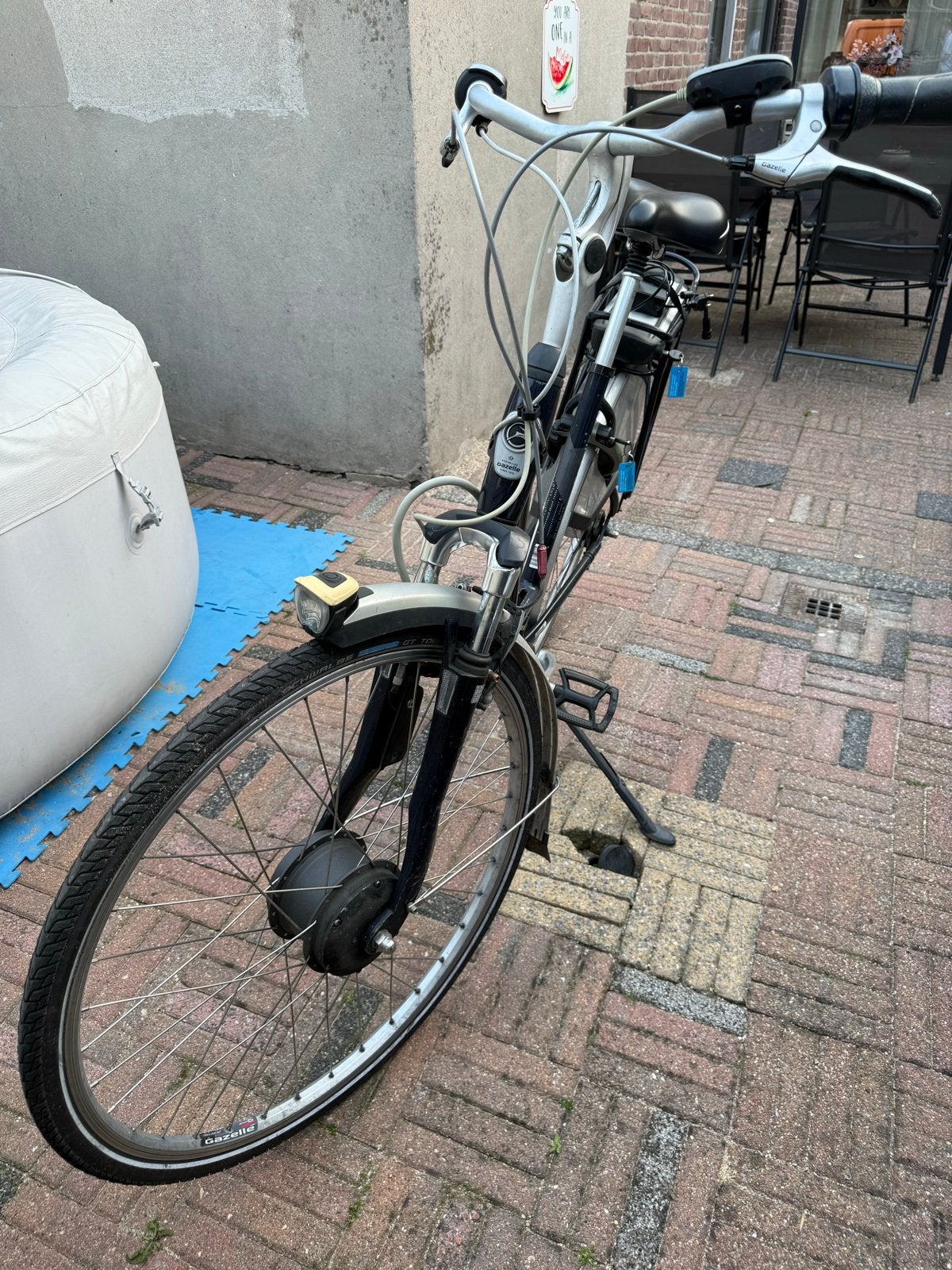 Elektrische Gazelle Orange - Accu defect, Ophalen, Gebruikt, Gazelle