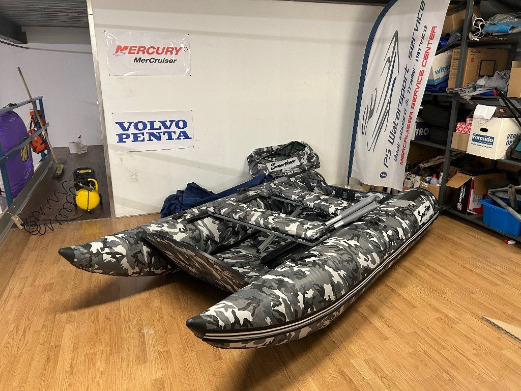 CAMOUFLAGE Smartliner 320 "PRO FISH" inflatable vis boot, Ophalen, Nieuw, Overige typen