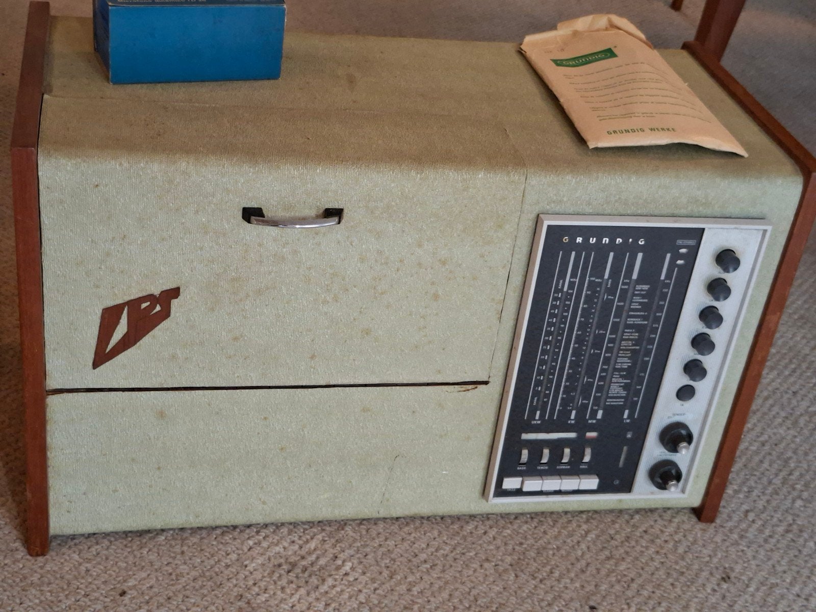 Grundig buizen Radio-Platenspeler  HF10 NF10, Ophalen