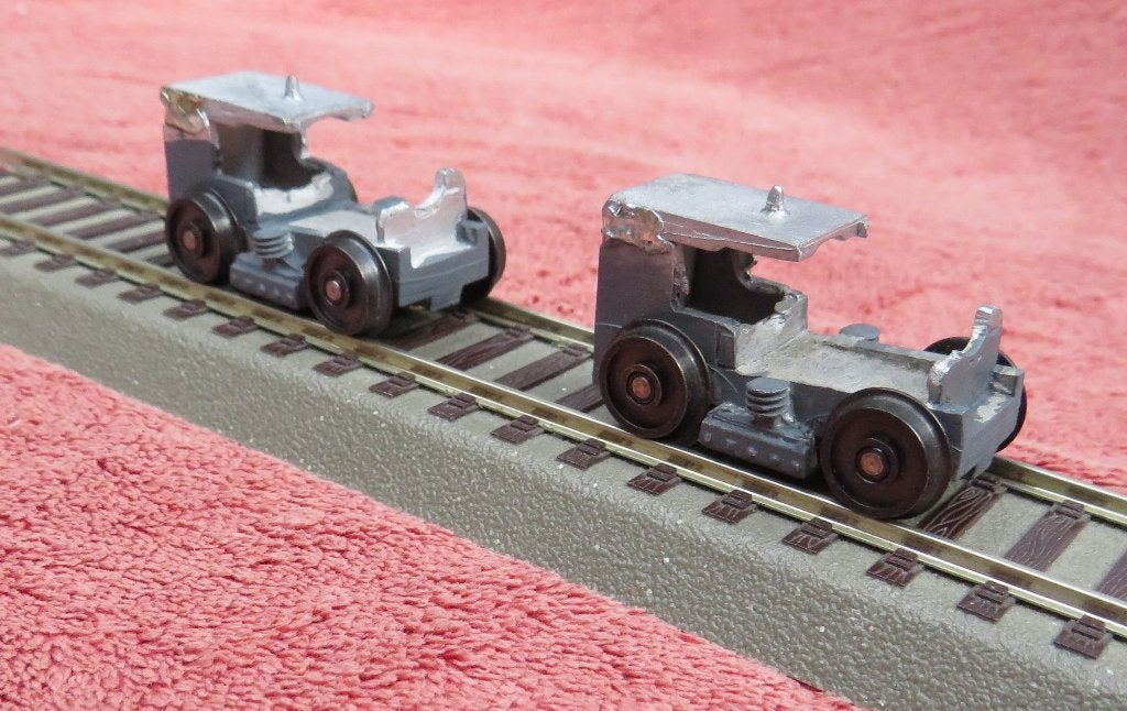 2 witmetaal draaistellen / truckstellen, Overige merken, Locomotief, Gelijkstroom of Wisselstroom, Nieuw