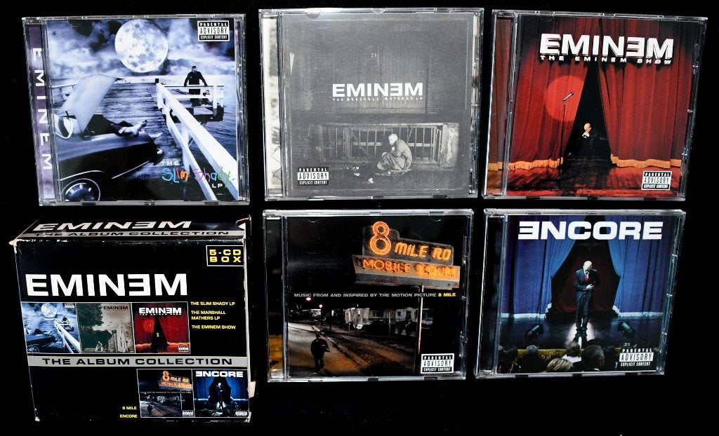 Eminem - The Album Collection (5 CD BOX) (Universal, 2005), Ophalen of Verzenden, Zo goed als nieuw, Album