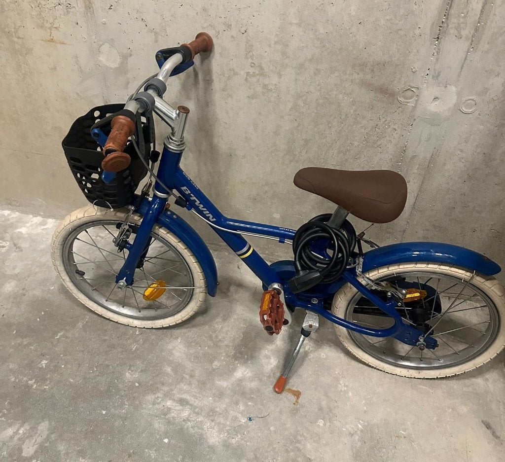 B’Twin boys’ bicycle., Fietsen en Brommers, Fietsen | Jongens, Gebruikt, 16 inch, Ophalen