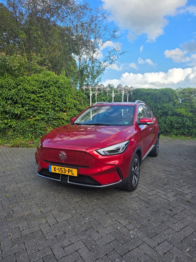 MG ZS Electric 157pk Long 2023 Rood, Zwart, 1595 kg, ZS, Elektrisch