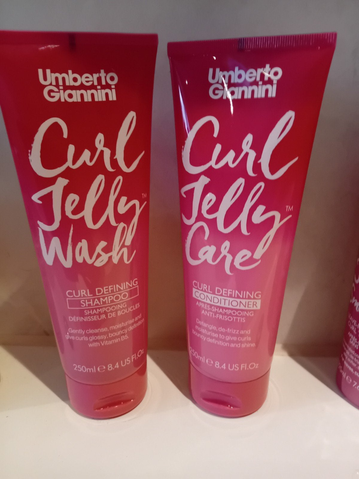 Umberto Giannini Curl Jelly Wash & Care Shampoo/Conditioner, Ophalen of Verzenden