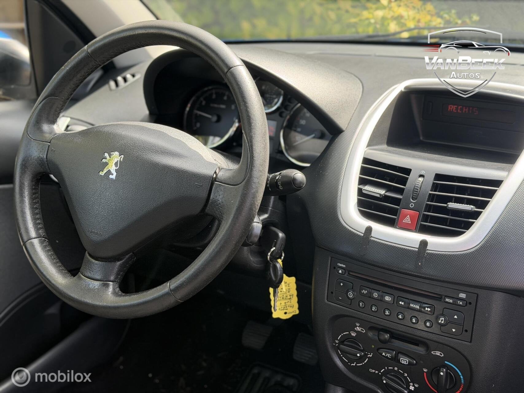 Peugeot 206+ 1.4 XS | Airco | NAP | Goed onderhouden, Auto's, Voorwielaandrijving, 206+, 4 cilinders, Blauw