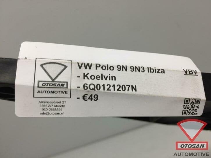 vw polo 9n 9n3 ibiza 6l koelvin ventilator 6q0121207n, Auto-onderdelen, Gebruikt, Volkswagen, Volkswagen AG, Berliner Ring 2
38440  Wolfsburg, DE