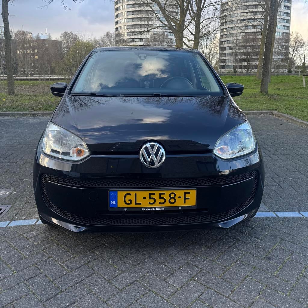 Volkswagen up! 1.0 44KW/60PK 5-DRS 2015 Zwart, Auto's, Voorwielaandrijving, Stof, 840 kg, 4 stoelen