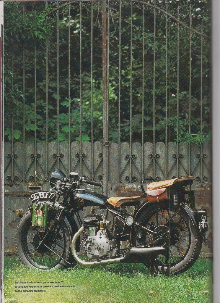 1932 Motorcycle FN 350 M70 classic bike, Verzenden, Gelezen