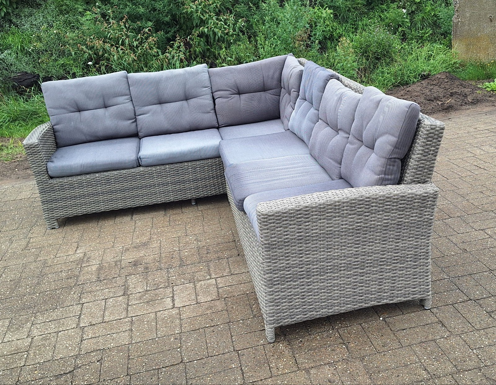 loungeset, Ophalen, Gebruikt, Kunststof