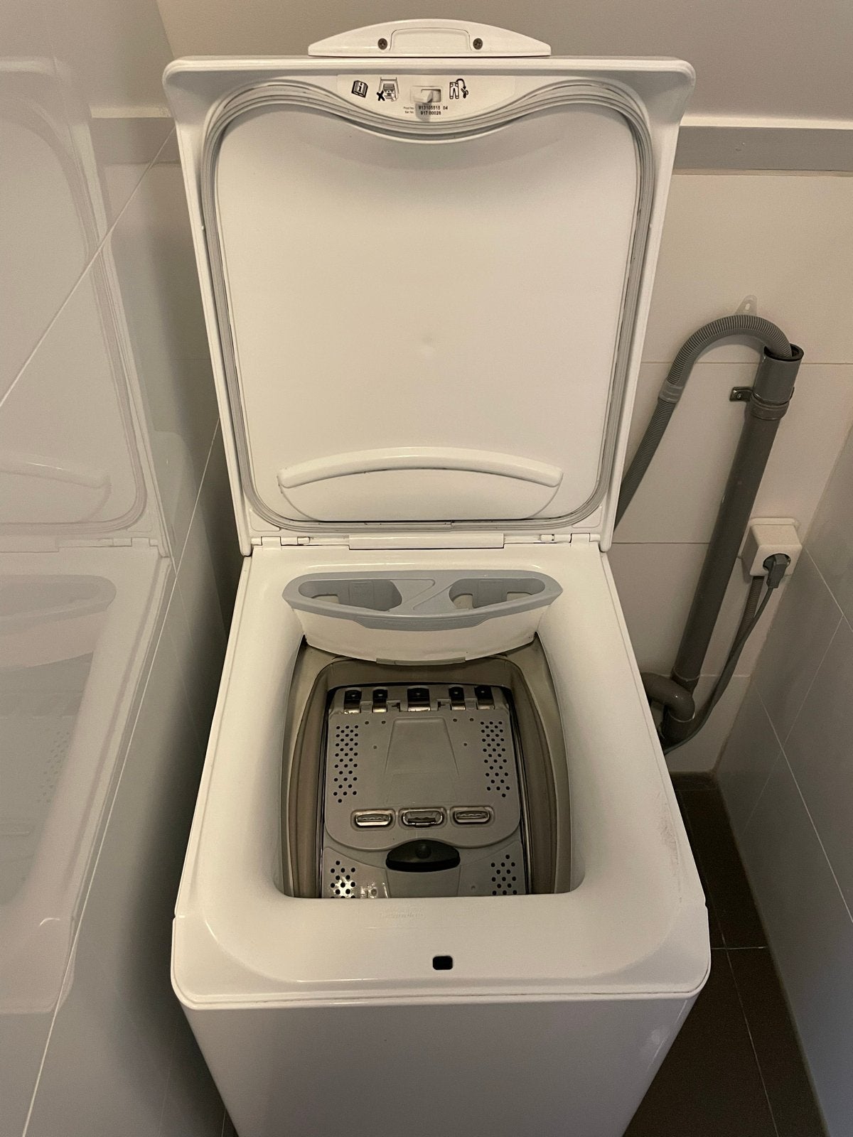 Zanussi Lindo 100 Bovenlader Wasmachine 6kg, Ophalen, Bovenlader, Zo goed als nieuw, Kort programma