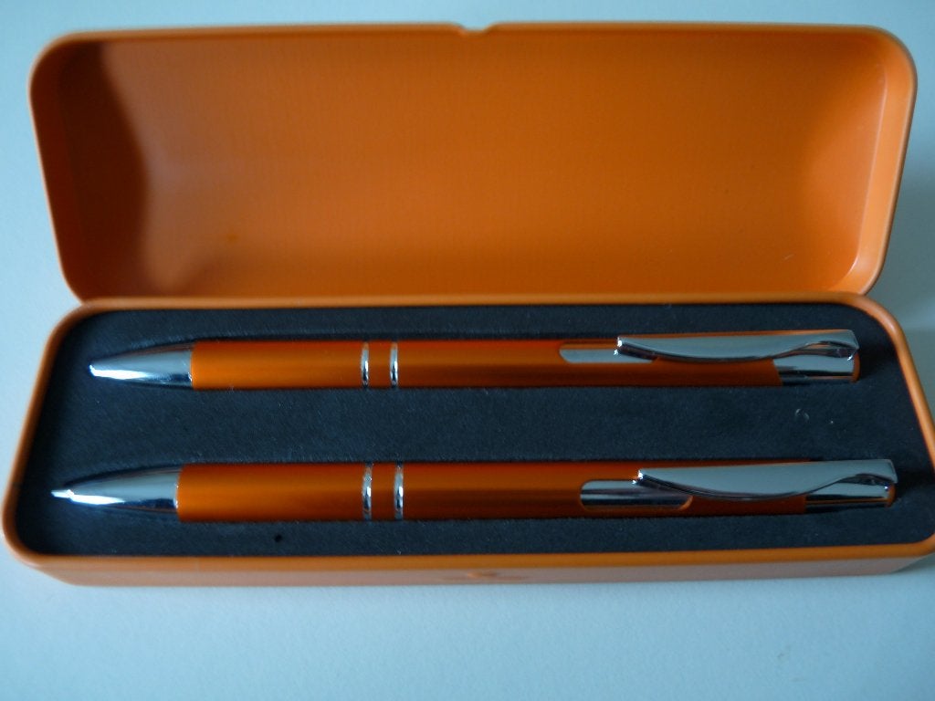 ING pennen set., Overige merken, Pennenset, Nieuw, Met doosje