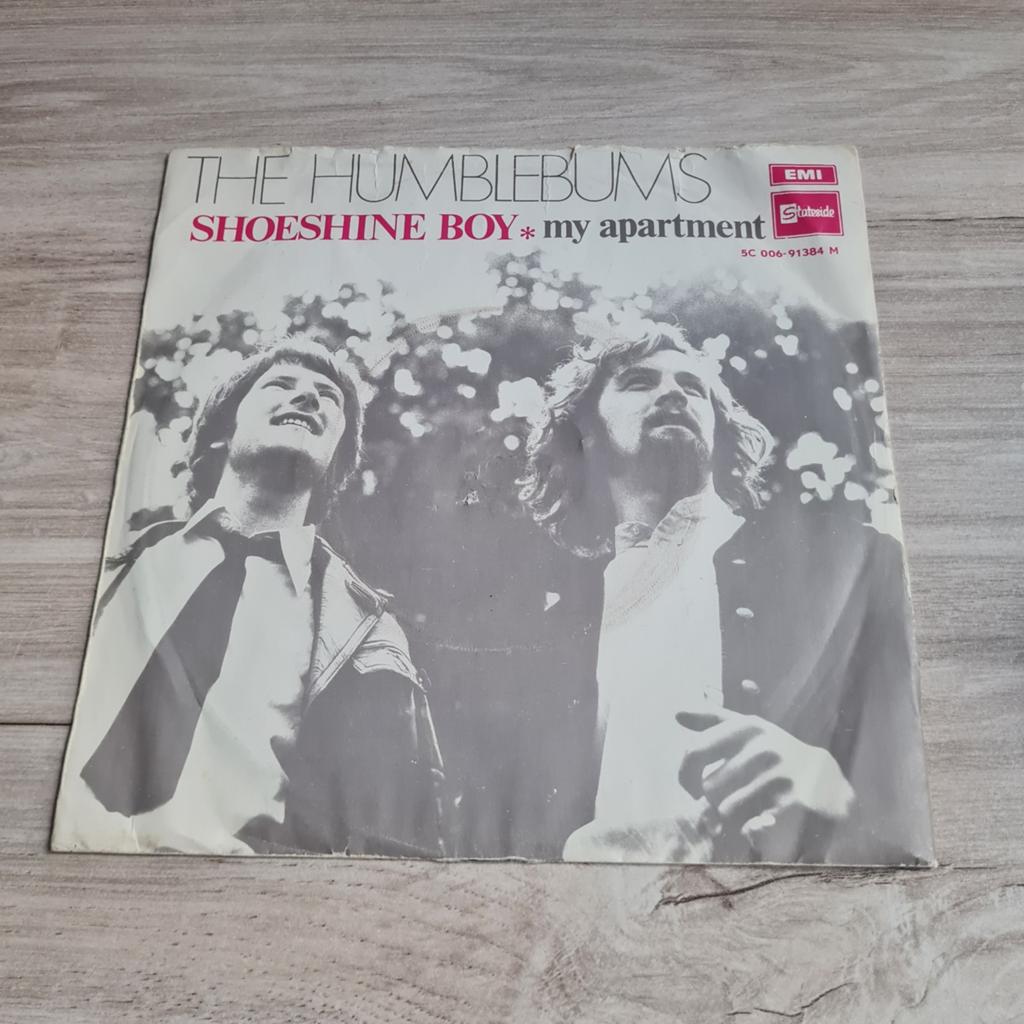 The Humblebums - Shoeshine Boy / My Apartment (Single), Gebruikt, Fotohoes, 7 inch, Single