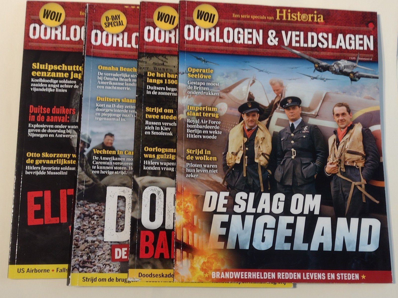 specials Historia oorlogen en veldslagen 2 - 5 2022, Ophalen, Zo goed als nieuw, Overige typen
