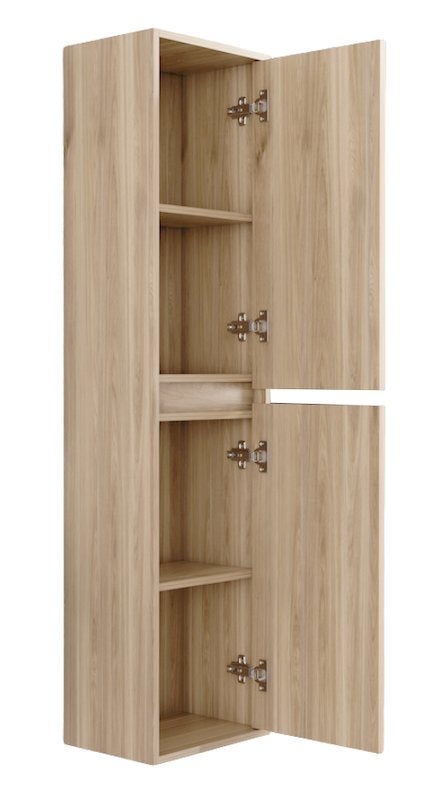 NIEUW! Kolomkast, licht eiken, ribbel structuur, Laro 140, Ophalen of Verzenden, Nieuw