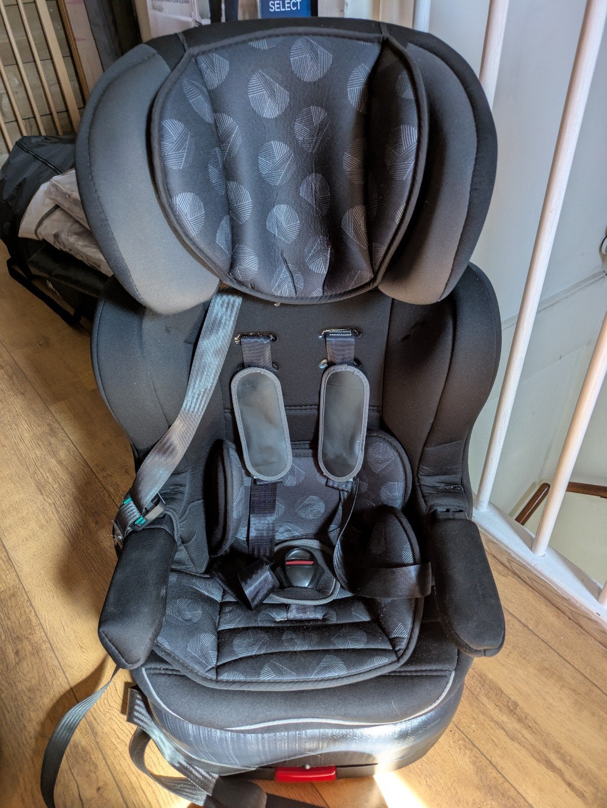 autostoel Z.G.A.N. groep 1-2-3, Kinderen en Baby's, Autostoeltjes, Autogordel of Isofix, Zo goed als nieuw, 9 t/m 36 kg, Ophalen