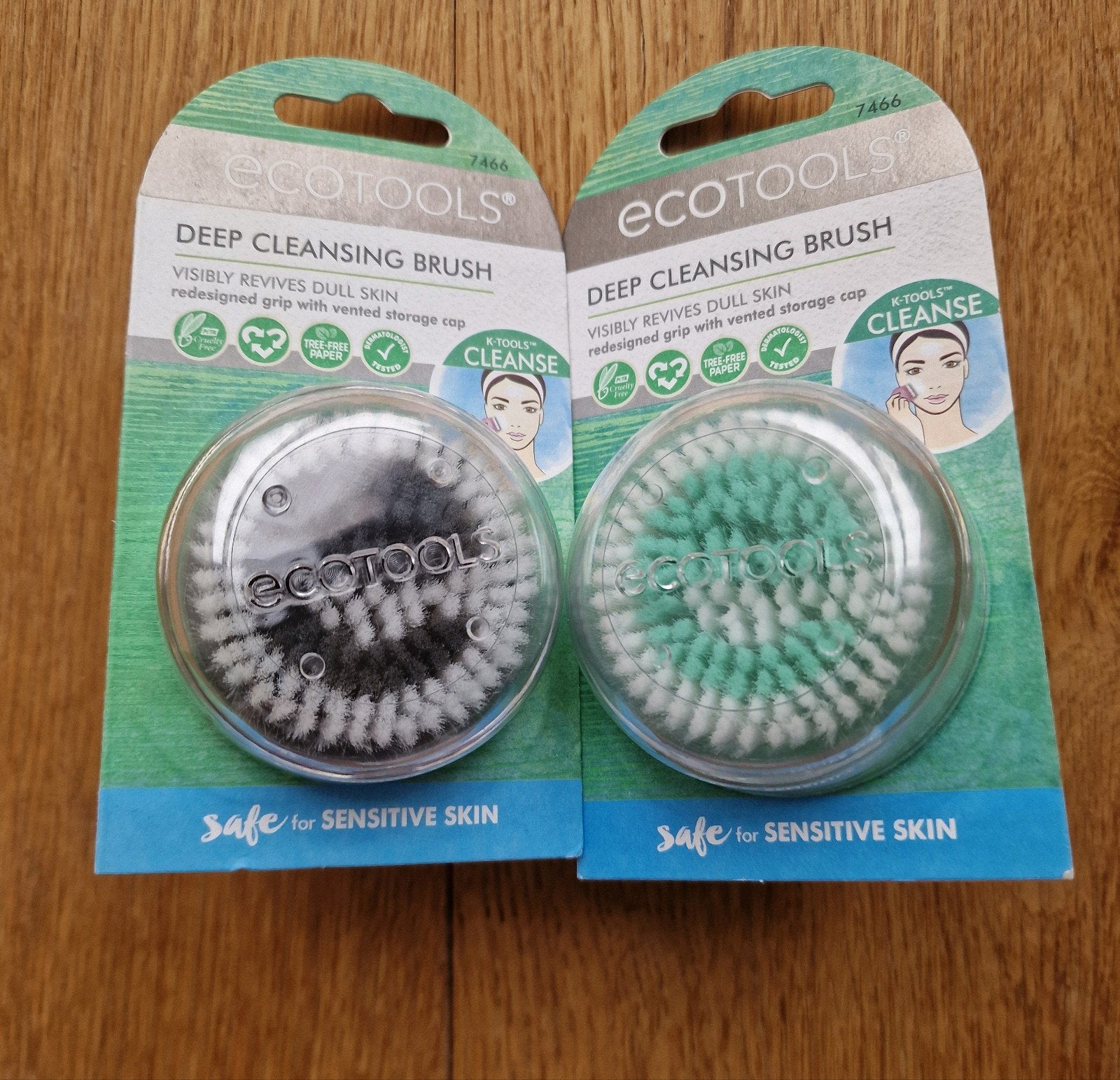 Nieuw! 2 x ecotools deep cleansing brush. Reinigingsmiddel, Ophalen of Verzenden, Nieuw, Gehele gezicht, Reiniging