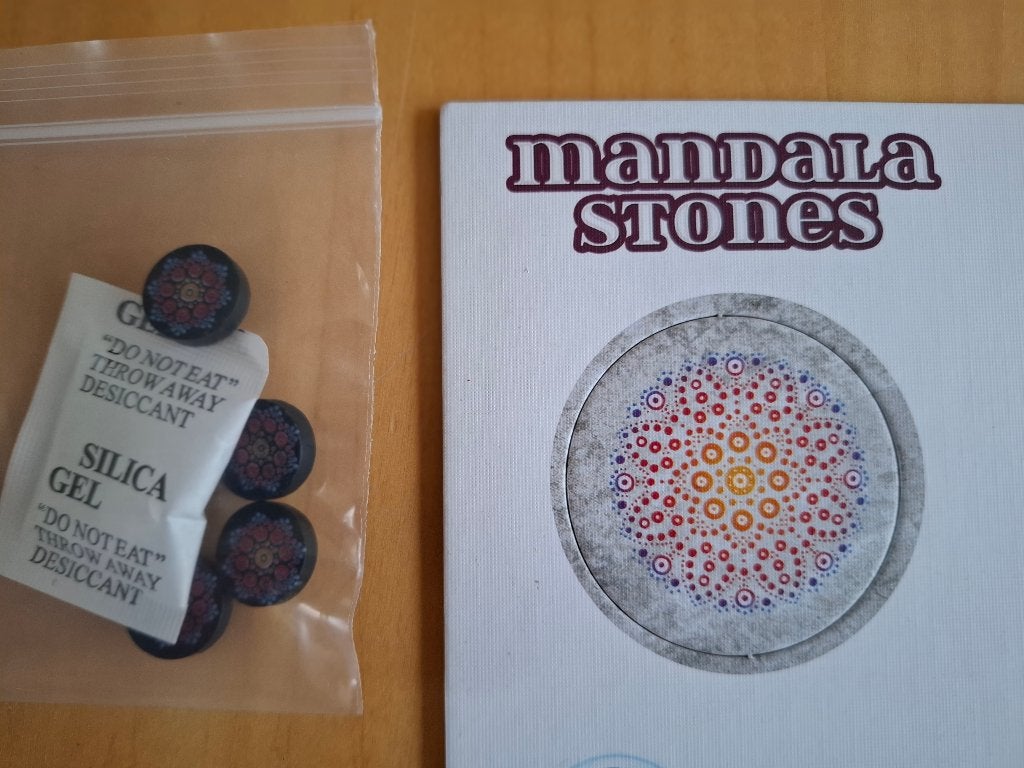 Promo's voor Bordspel Mandala Stones, Een of twee spelers, Ophalen of Verzenden, Nieuw, Board & Dice