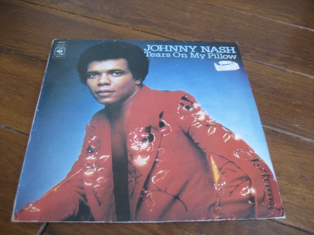 70s soul johnny nash tears on my pillow lp, LP, Gebruikt, Ophalen of Verzenden, Soul