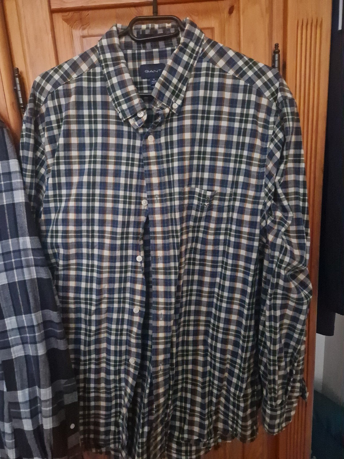 2 Nieuwe GANT Overhemden Maat 43/44, Kleding | Heren, Ophalen, Meerkleurig, GANT, Nieuw