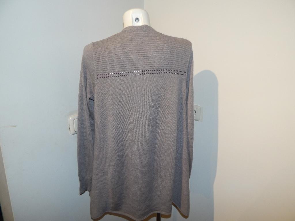 Marccain vest langer model wol zijde cashmere N4/40, Maat 38/40 (M), Verzenden, Zo goed als nieuw, Grijs