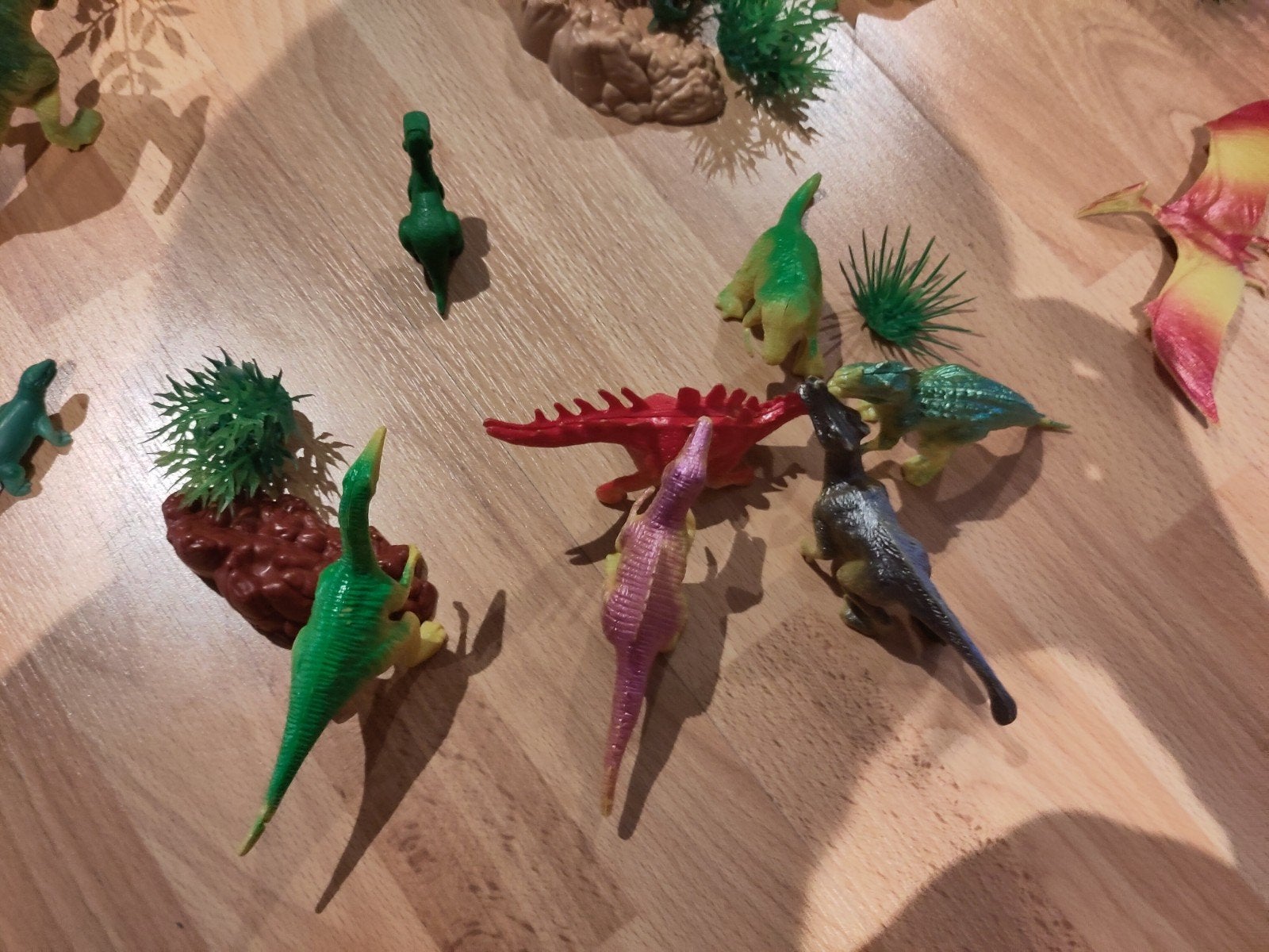 Dinosaurus speelgoed set met accessoires, Ophalen of Verzenden, Zo goed als nieuw, Jongen of Meisje