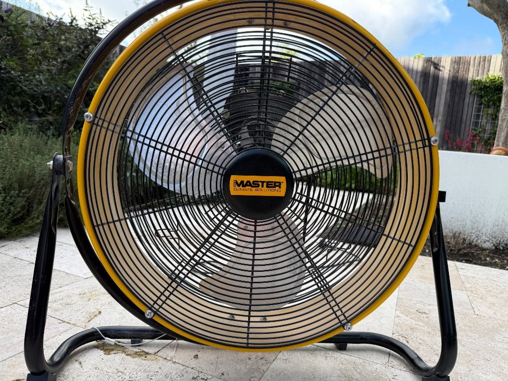 Master DF 20 P professionele bouwventilator 6600 m³/u, Ophalen, Gebruikt, Vloerventilator