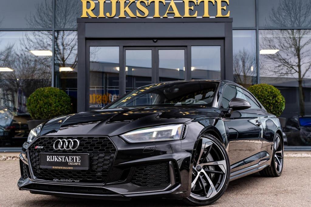 Audi RS5 2.9 TFSI Quattro|CARBON|KERAMISCH|MEMORY|B&O|20'', Auto's, Audi, Automaat, Adaptive Cruise Control, Gebruikt, 4 stoelen
