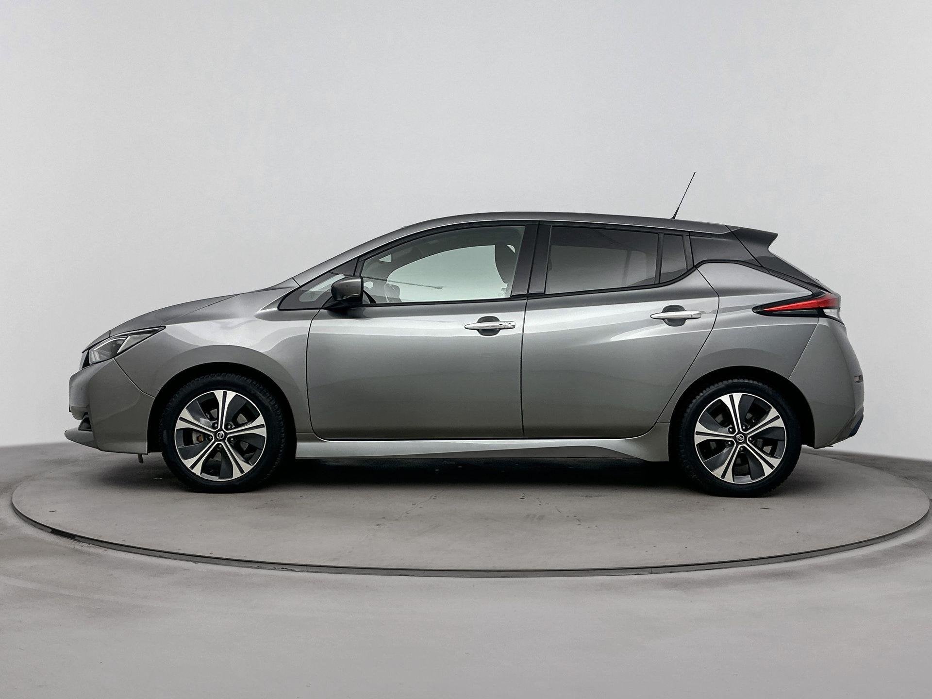 Nissan LEAF N-Connecta 40 kWh | Apple Carplay/Android | crui, Auto's, Nissan, Stof, Gebruikt, 150 pk, Origineel Nederlands